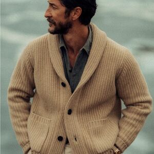 Buck Mason Green Herdsman Cardigan s L